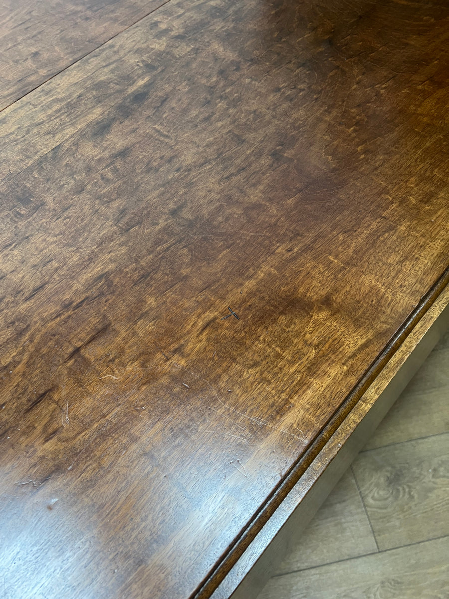 William lV Plum Pudding Pembroke Dining Table Circa-1835 (SKU031)