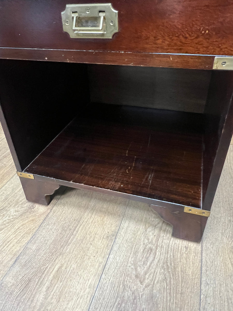 Campaign Style Brass Mounted Cabinet (SKU231)