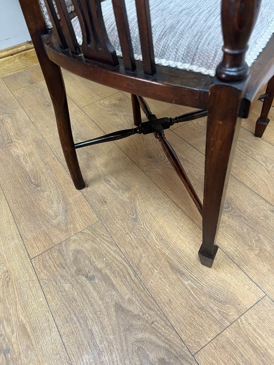 Edwardian Bow Back Armchair (SKU234)