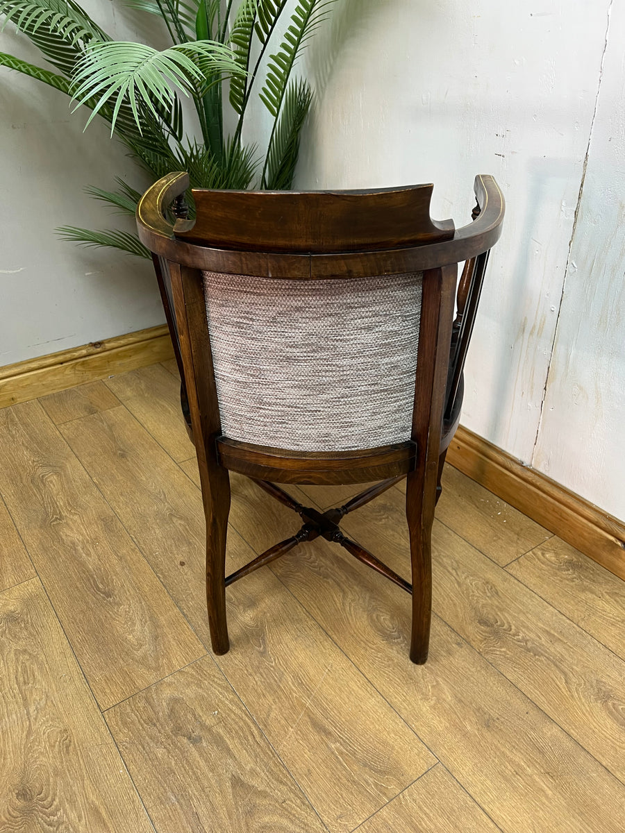 Edwardian Bow Back Armchair (SKU234)