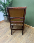 Early 20th Century Oak/Leather Library Desk Armchair (SKU121)
