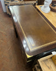 Campaign Style Brass Mounted Desk (SKU131)