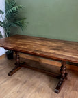 Vintage Refectory Rustic Dining Table (SKU36)