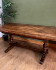 Vintage Refectory Rustic Dining Table (SKU36)