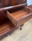 Mahogany Queen Anne Style Cocktail Cabinet (SKU224)