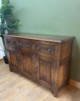 Vintage Jacobean Style Reprodux Wooden Sideboard (SKU053)