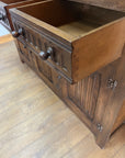 Vintage Jacobean Style Reprodux Wooden Sideboard (SKU053)