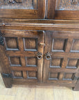 A Bevan Funnell Reprodux Oak Drinks / Cocktail Cabinet (SKU241)