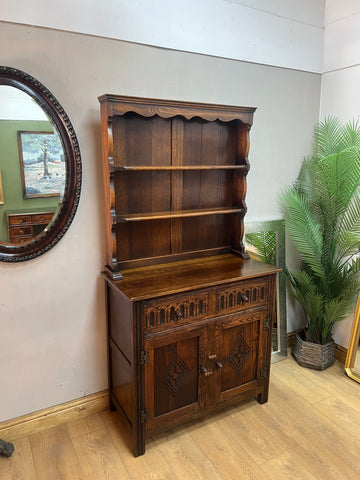 Vintage Oak Welsh Dresser (SKU034)