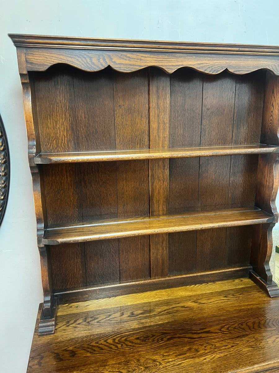 Vintage Oak Welsh Dresser (SKU034)