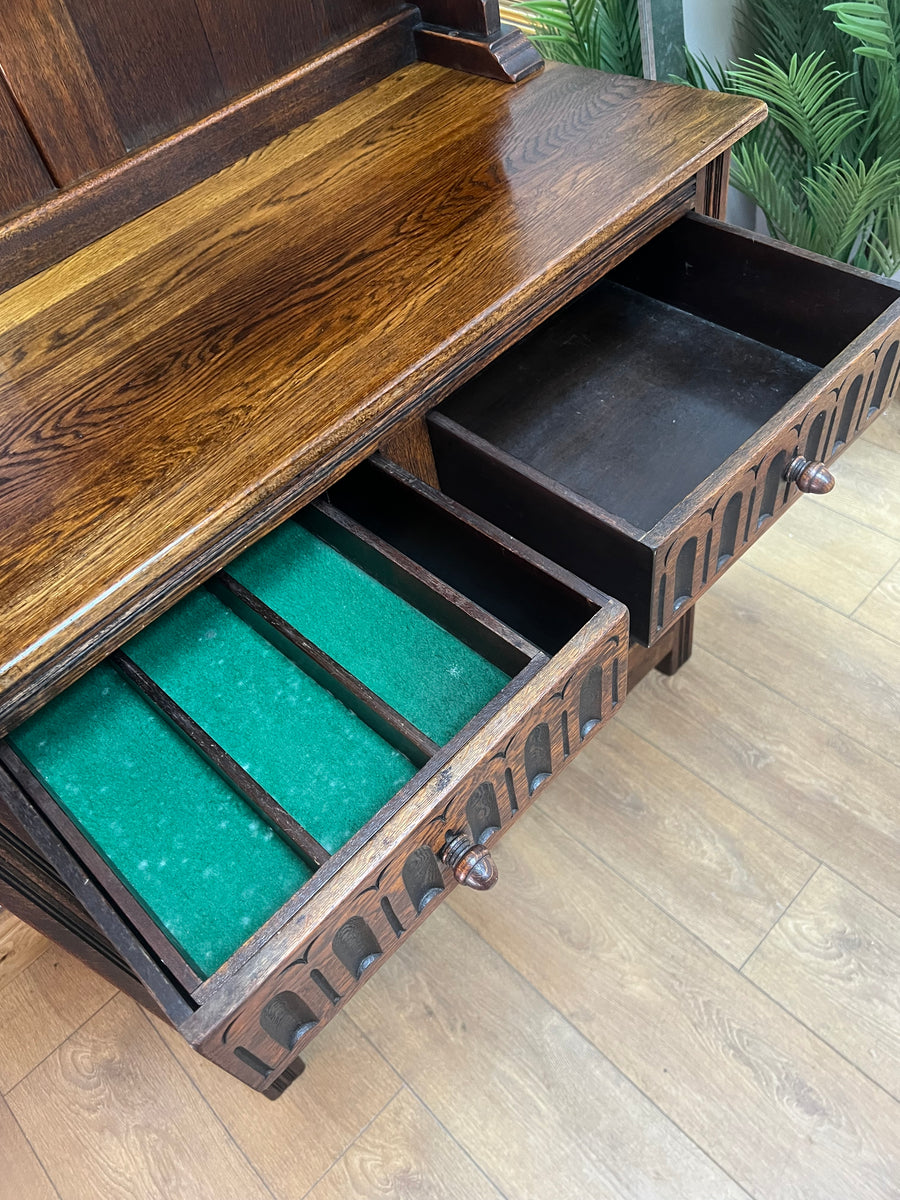 Vintage Oak Welsh Dresser (SKU034)