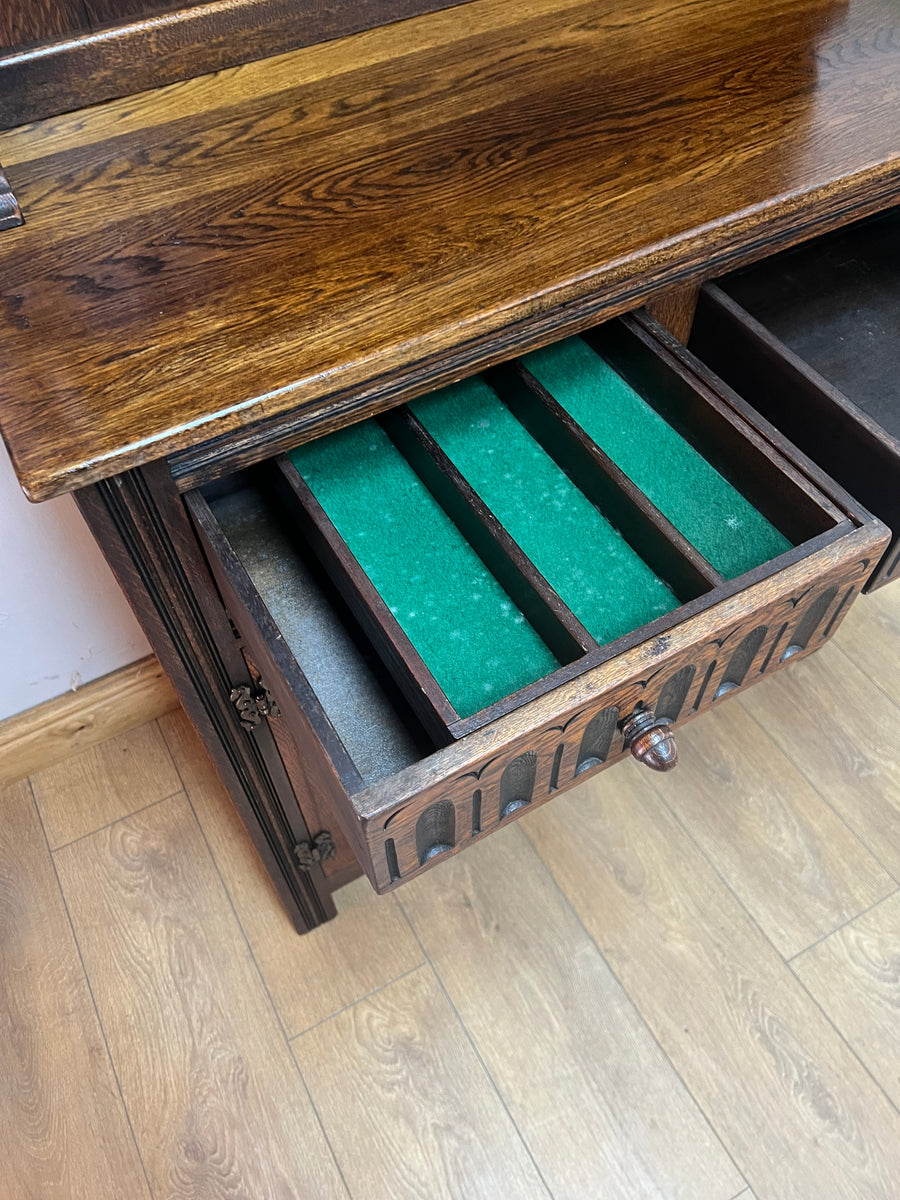Vintage Oak Welsh Dresser (SKU034)