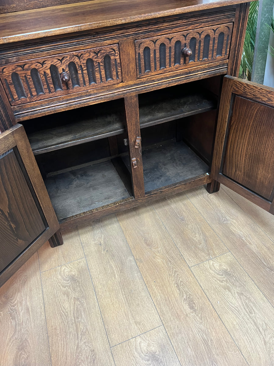 Vintage Oak Welsh Dresser (SKU034)