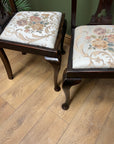 Pair Antique Chippendale Style Chairs (SKU54)