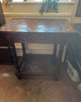 Antique Carved Oak Console Table Jacobean Style (SKU93)