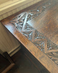 Antique Carved Oak Console Table Jacobean Style (SKU93)