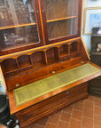 Vintage Mahogany Double Dome Bureau Bookcase (SKU128)