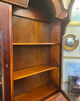 Vintage Mahogany Double Dome Bureau Bookcase (SKU128)