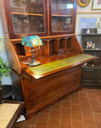 Vintage Mahogany Double Dome Bureau Bookcase (SKU128)