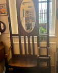 Antique Oak Hall Stand (SKU231)