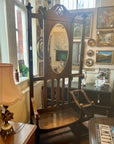 Antique Oak Hall Stand (SKU231)