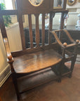 Antique Oak Hall Stand (SKU231)
