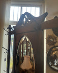Antique Oak Hall Stand (SKU231)