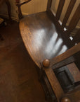 Antique Oak Hall Stand (SKU231)