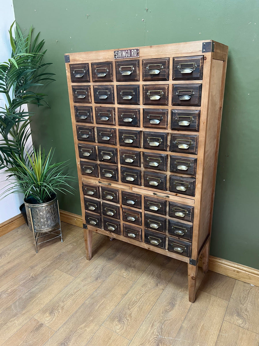 Industrial Style Multi Drawer Cabinet (SKU236)