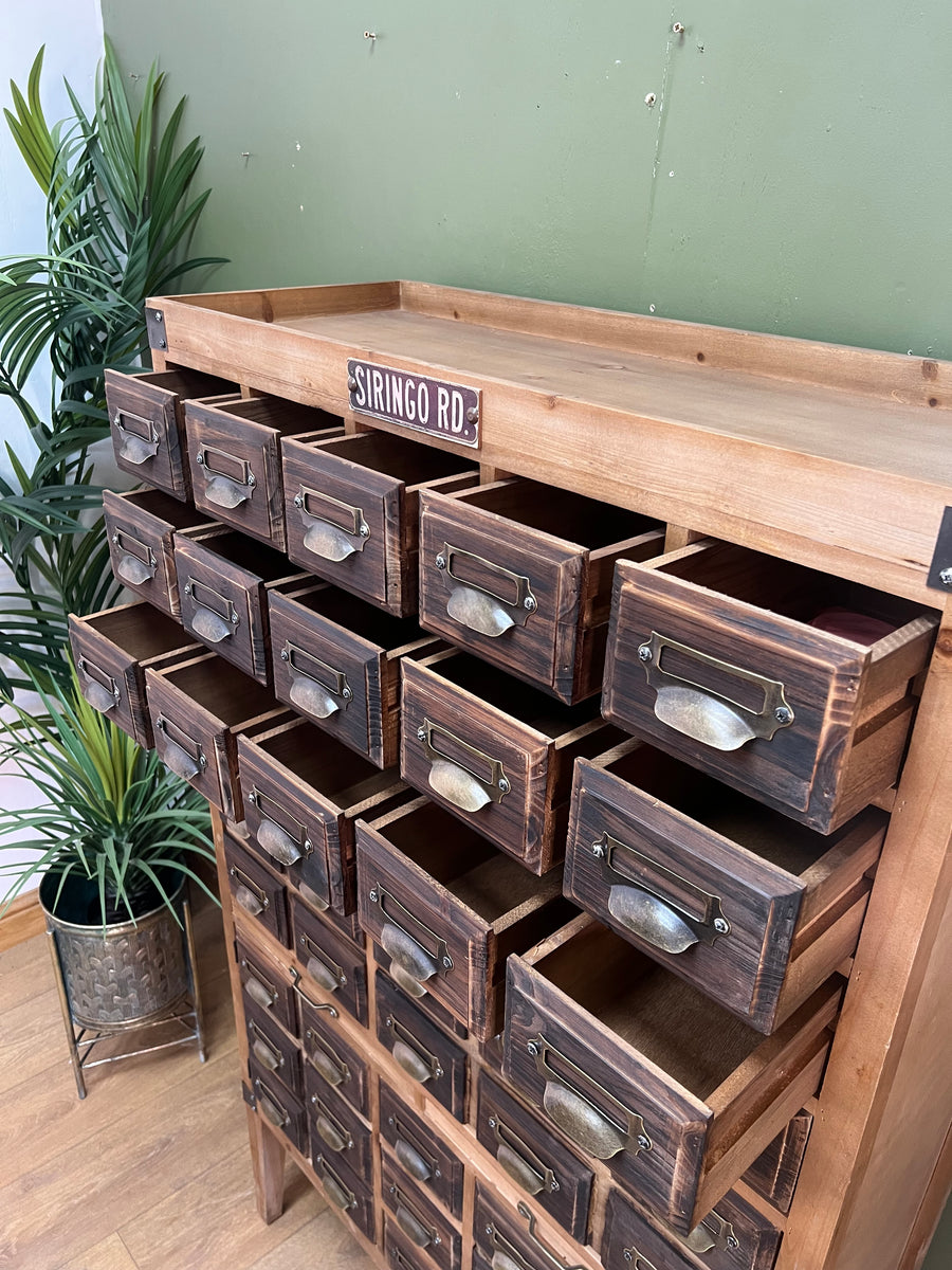 Industrial Style Multi Drawer Cabinet (SKU236)