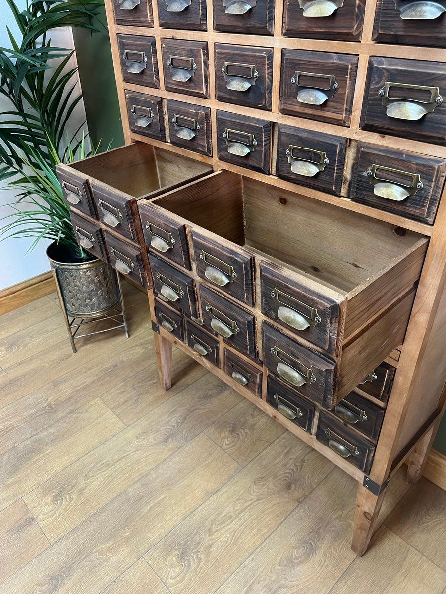 Industrial Style Multi Drawer Cabinet (SKU236)