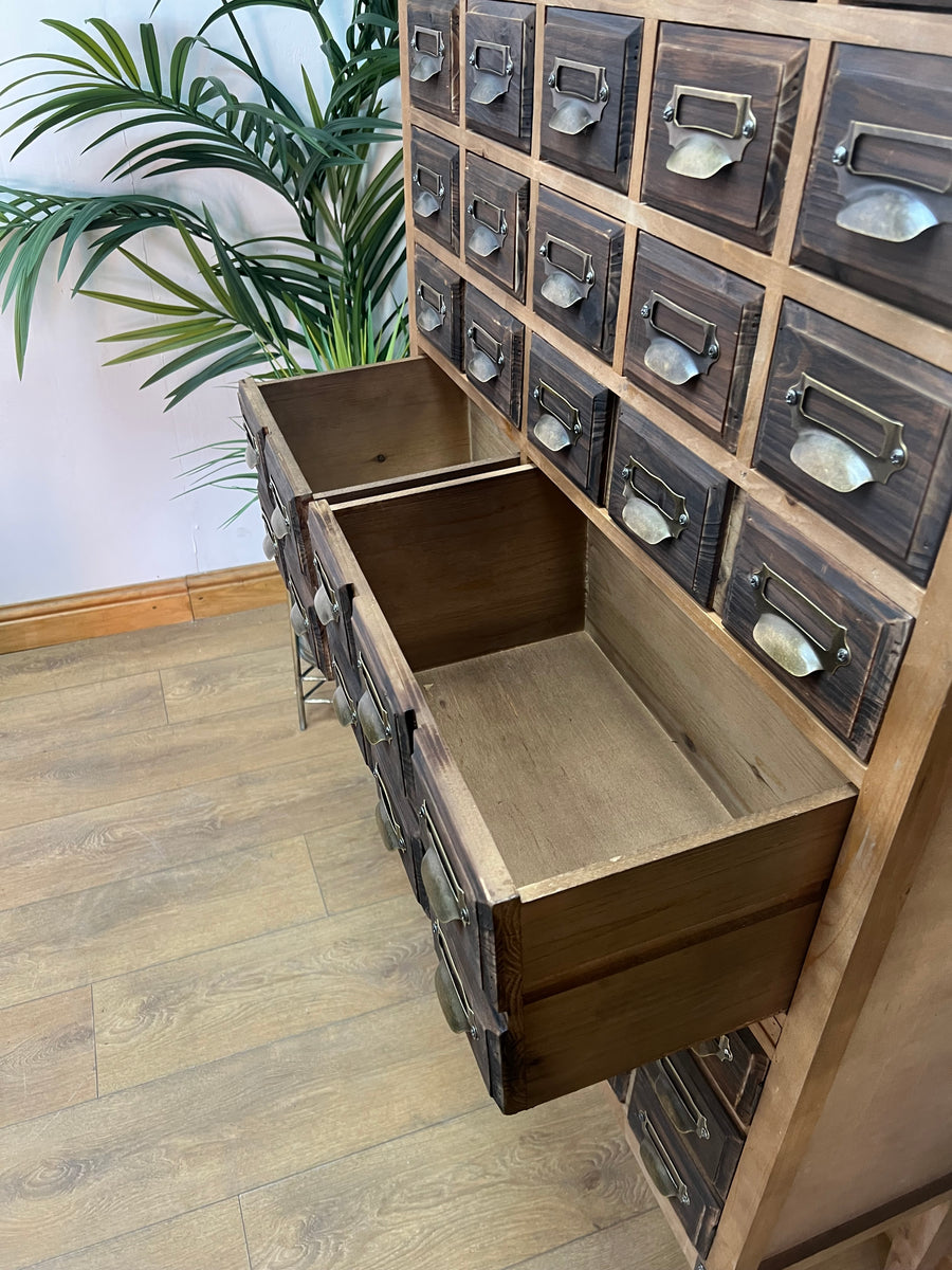 Industrial Style Multi Drawer Cabinet (SKU236)