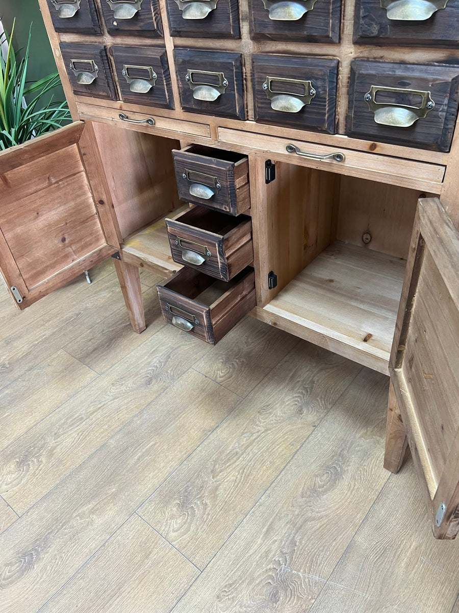 Industrial Style Multi Drawer Cabinet (SKU236)