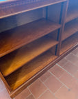 Long Yew Wood Vintage Bookcase  (SKU133)