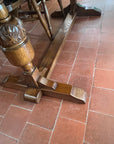 Vintage Oak Refectory Draw Leaf Wooden Dining Table (SKU24)