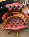 Chesterfield Captains Desk Armchair (SKU129)