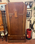 Art Deco Oak Small Wardrobe (SKU158)