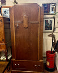 Art Deco Oak Small Wardrobe (SKU158)