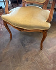 Vintage French Style Carved Ornate Armchair (SKU254)