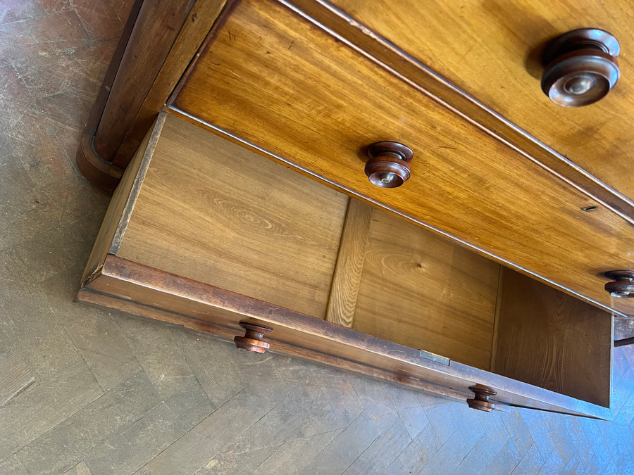 Large Victorian Mahogany Chest Drawers (SKU164)