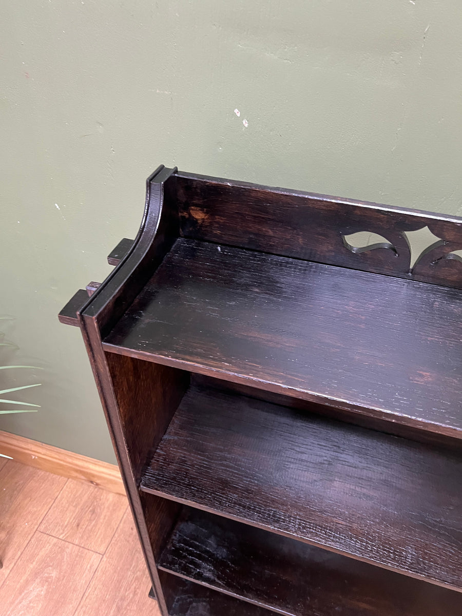Arts & Crafts Style Oak Open Bookcase Peg Fittings (SKU126)
