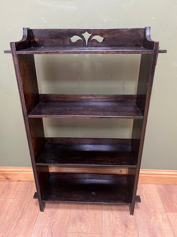 Arts & Crafts Style Oak Open Bookcase Peg Fittings (SKU126)