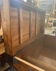 Antique Campaign Trunk Chest  (SKU236)