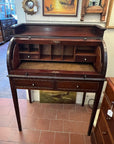 Antique Edwardian Roll Top Desk With Key (SKU129)