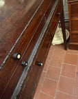 Antique Edwardian Roll Top Desk With Key (SKU129)