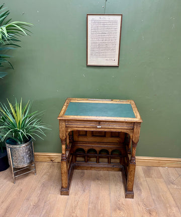 Antique Oak Davenport Style Desk (SKU148)