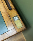 Antique Oak Davenport Style Desk (SKU148)