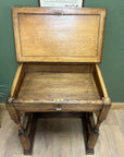 Antique Oak Davenport Style Desk (SKU148)