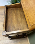 Antique Oak Davenport Style Desk (SKU148)
