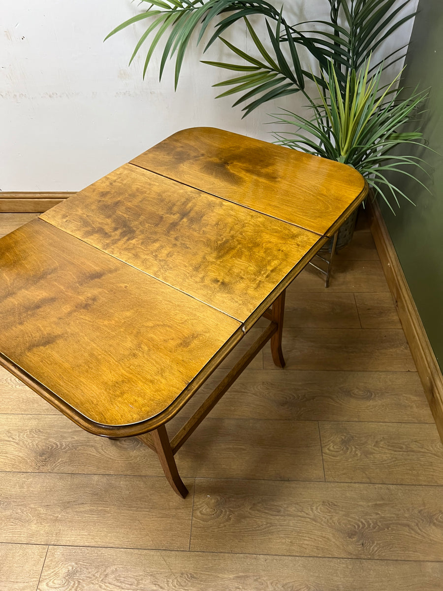 Antique Small Drop Leaf Extending Swivel Top Dining Table (SKU33)